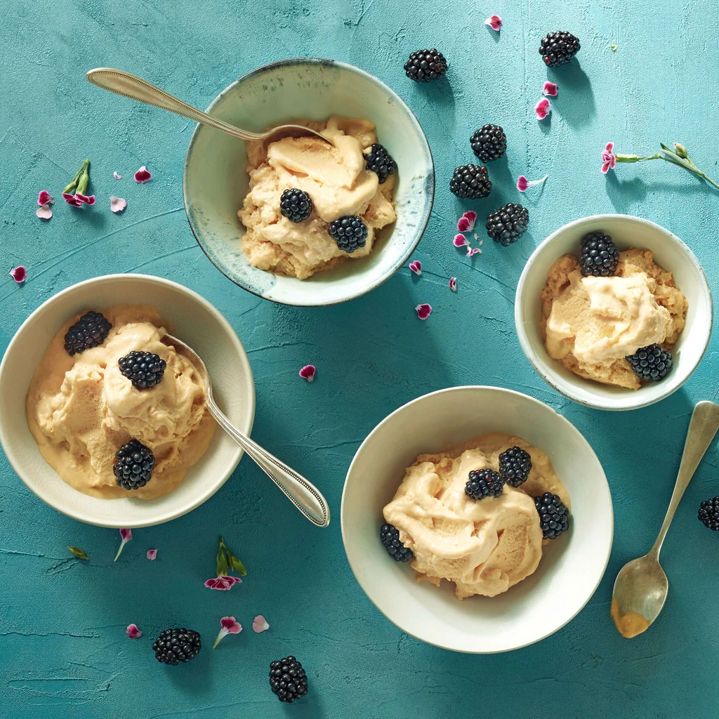 Nicecream di patate dolci al chai