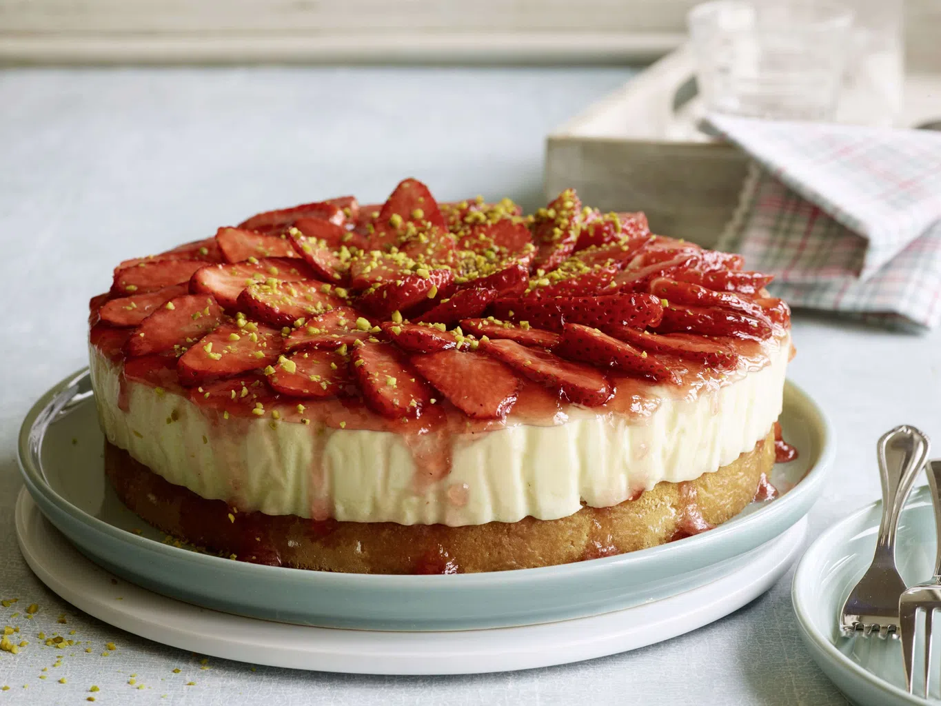 Erdbeertorte