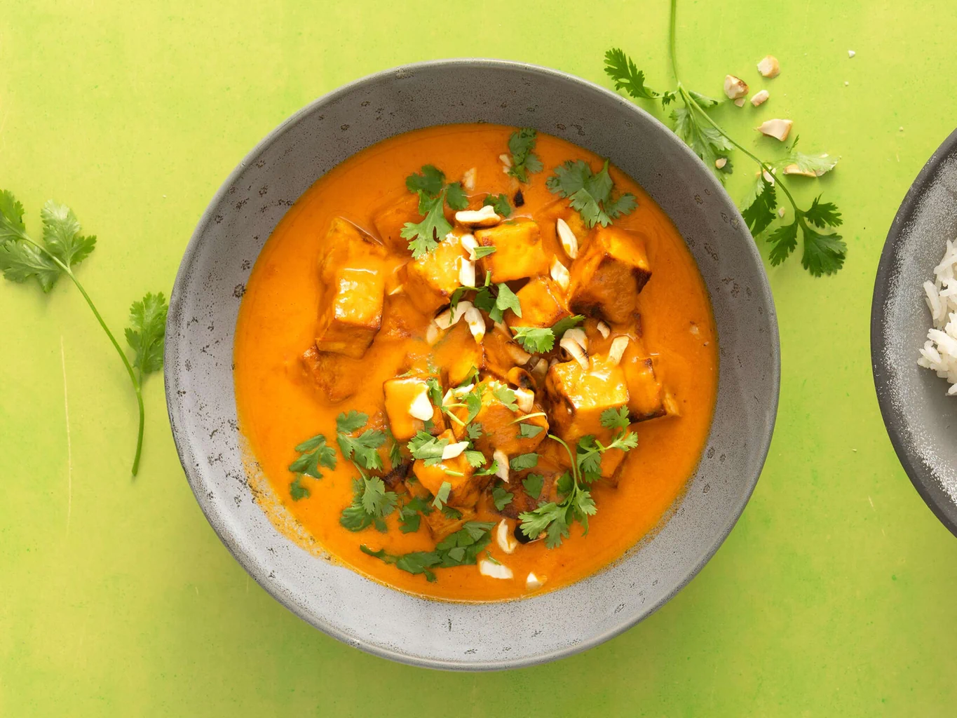 Curry giallo di tofu