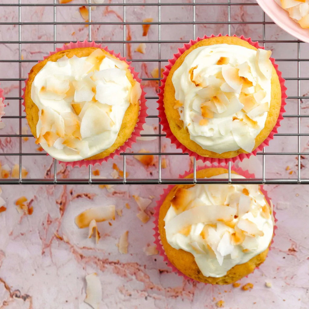 Muffins à la noix de coco et au citron