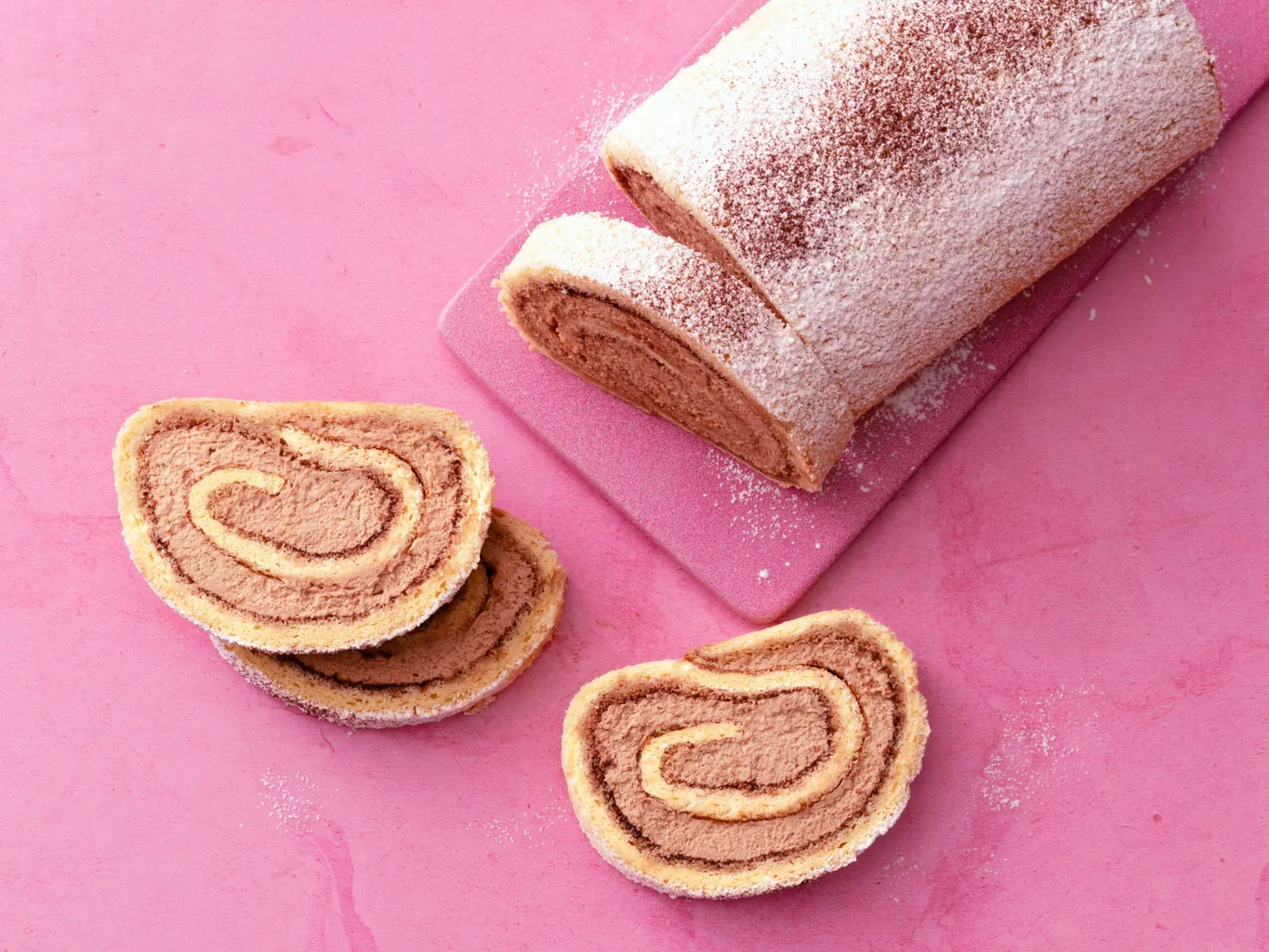 Cappuccino-Roulade