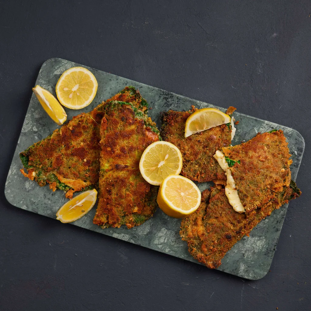 Cordon bleu vegetariani di verza