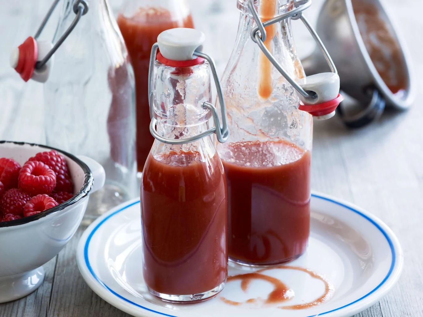 Tomaten-Himbeer-Ketchup