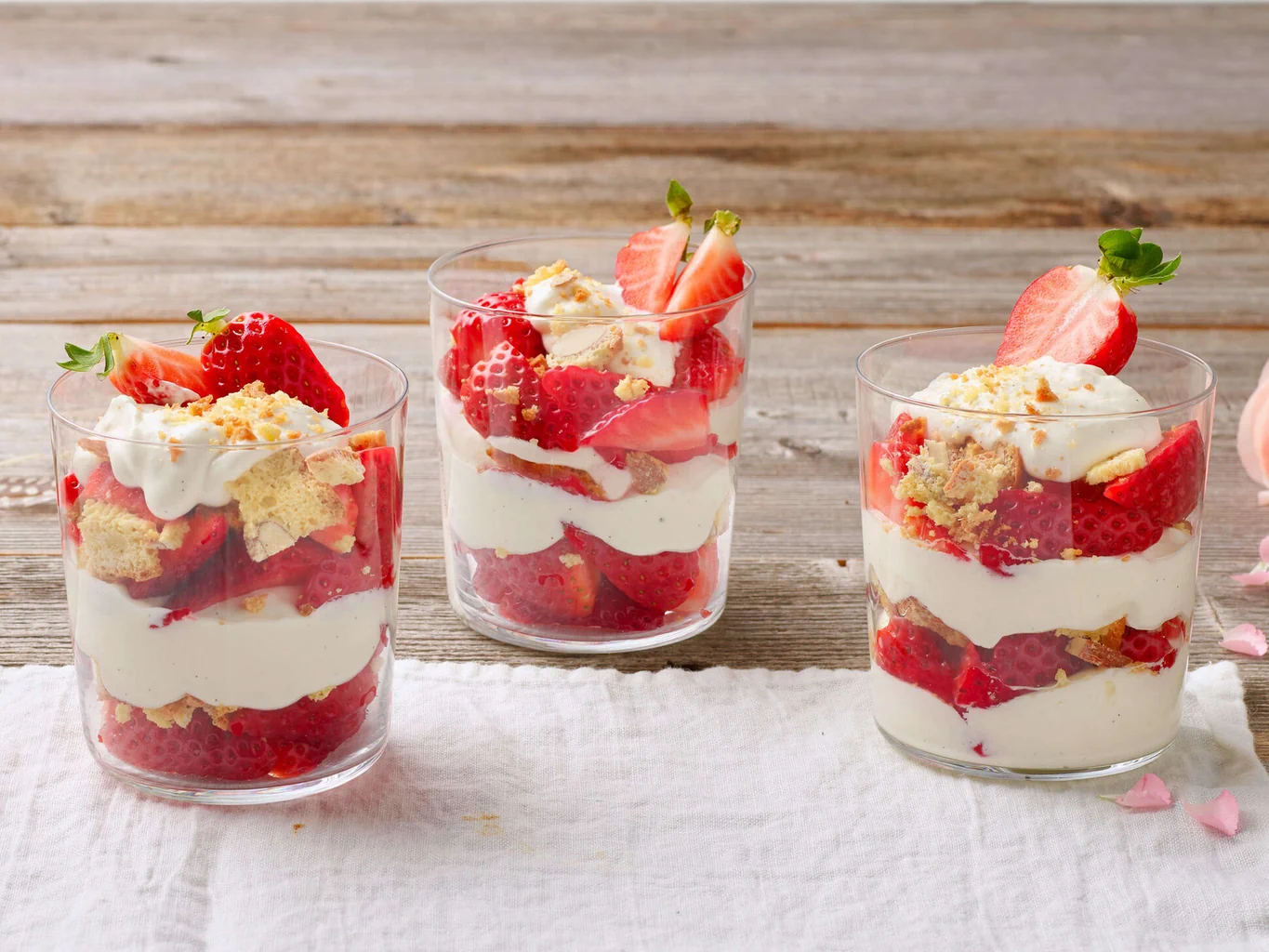 Trifle di fragole