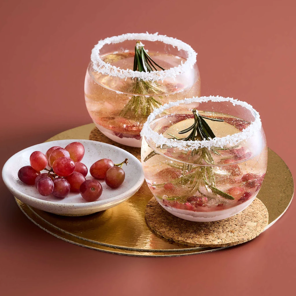 Snow Globe Mocktail
