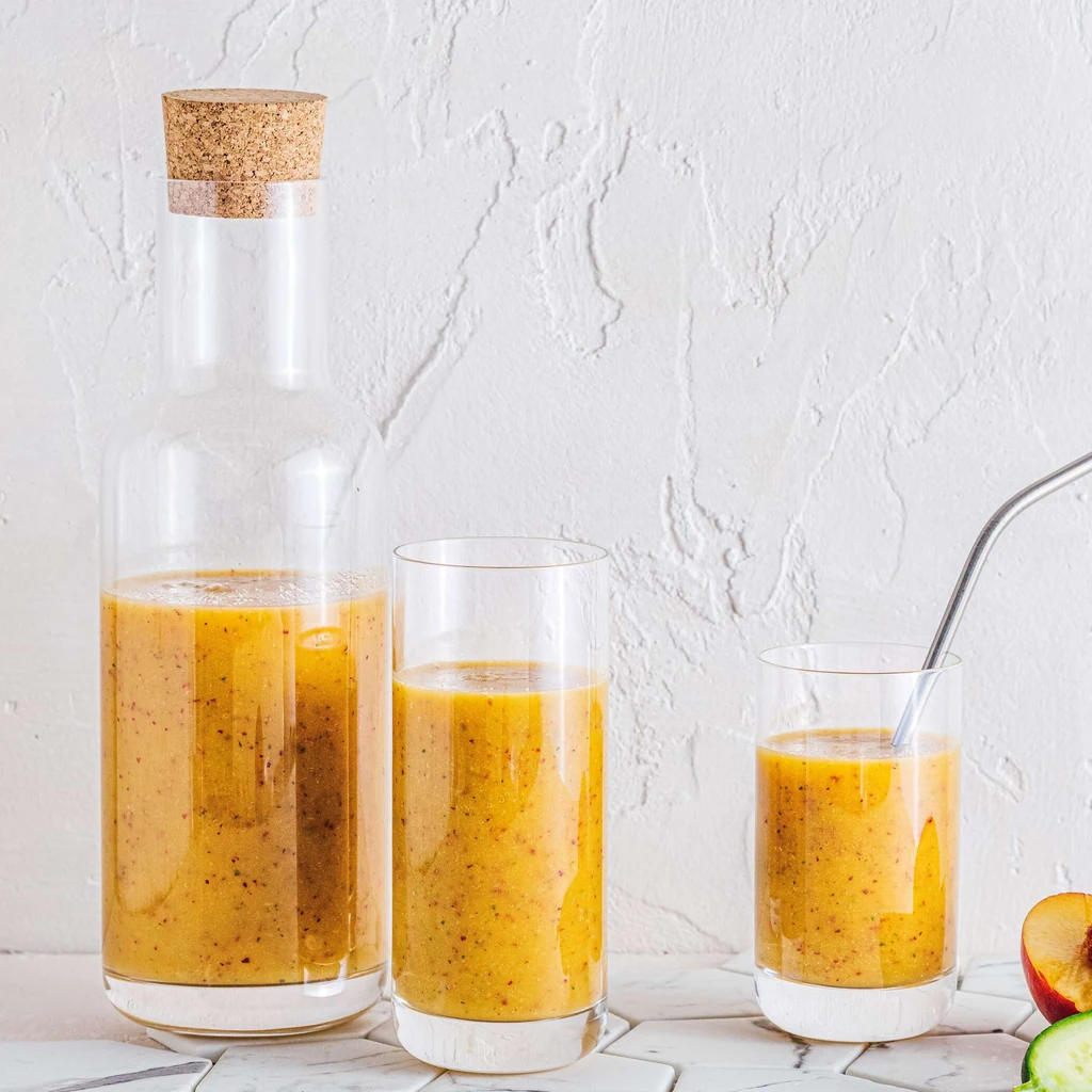 Nektarinen-Gurken-Smoothie