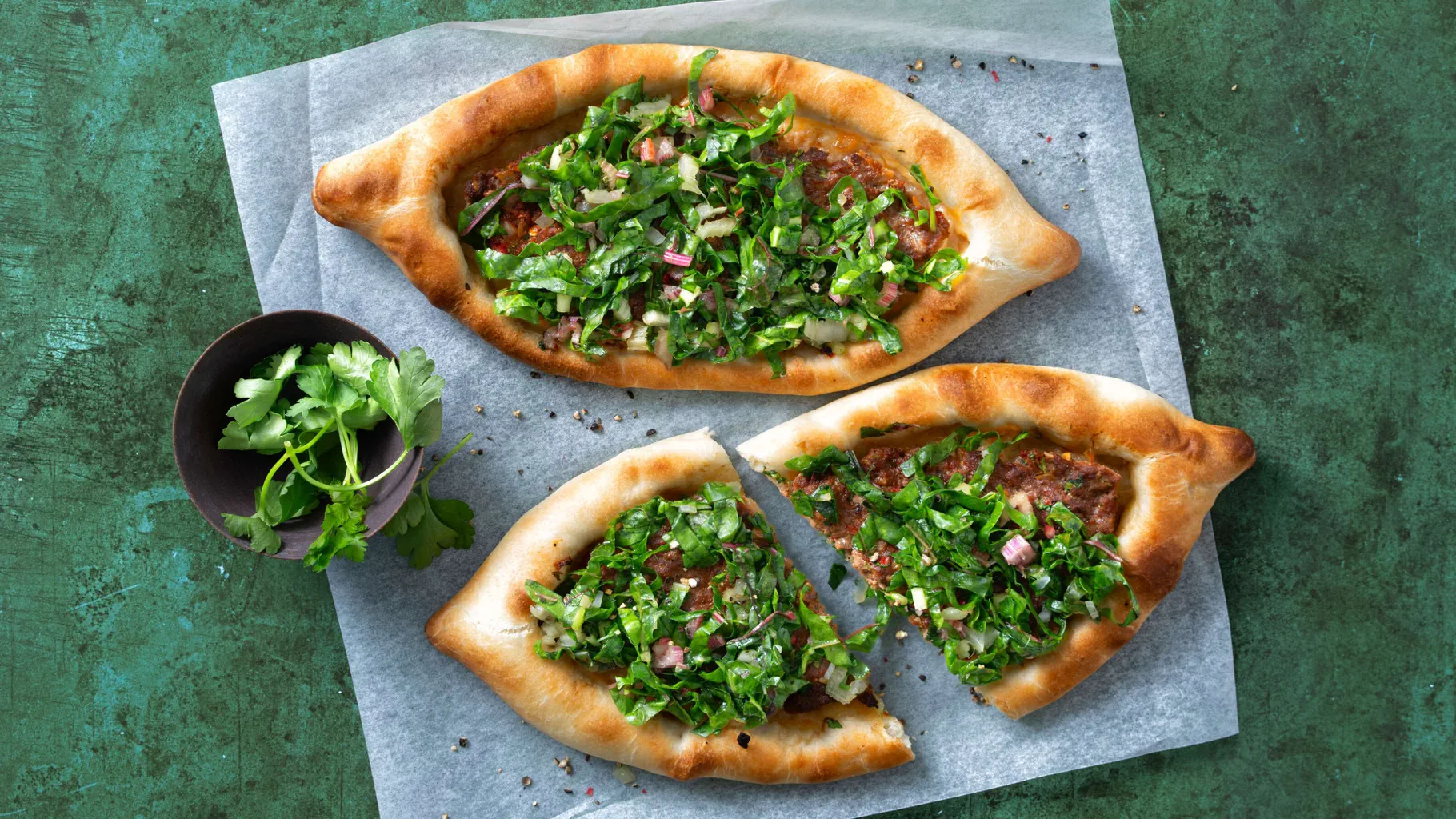 Pide aux côtes de bette