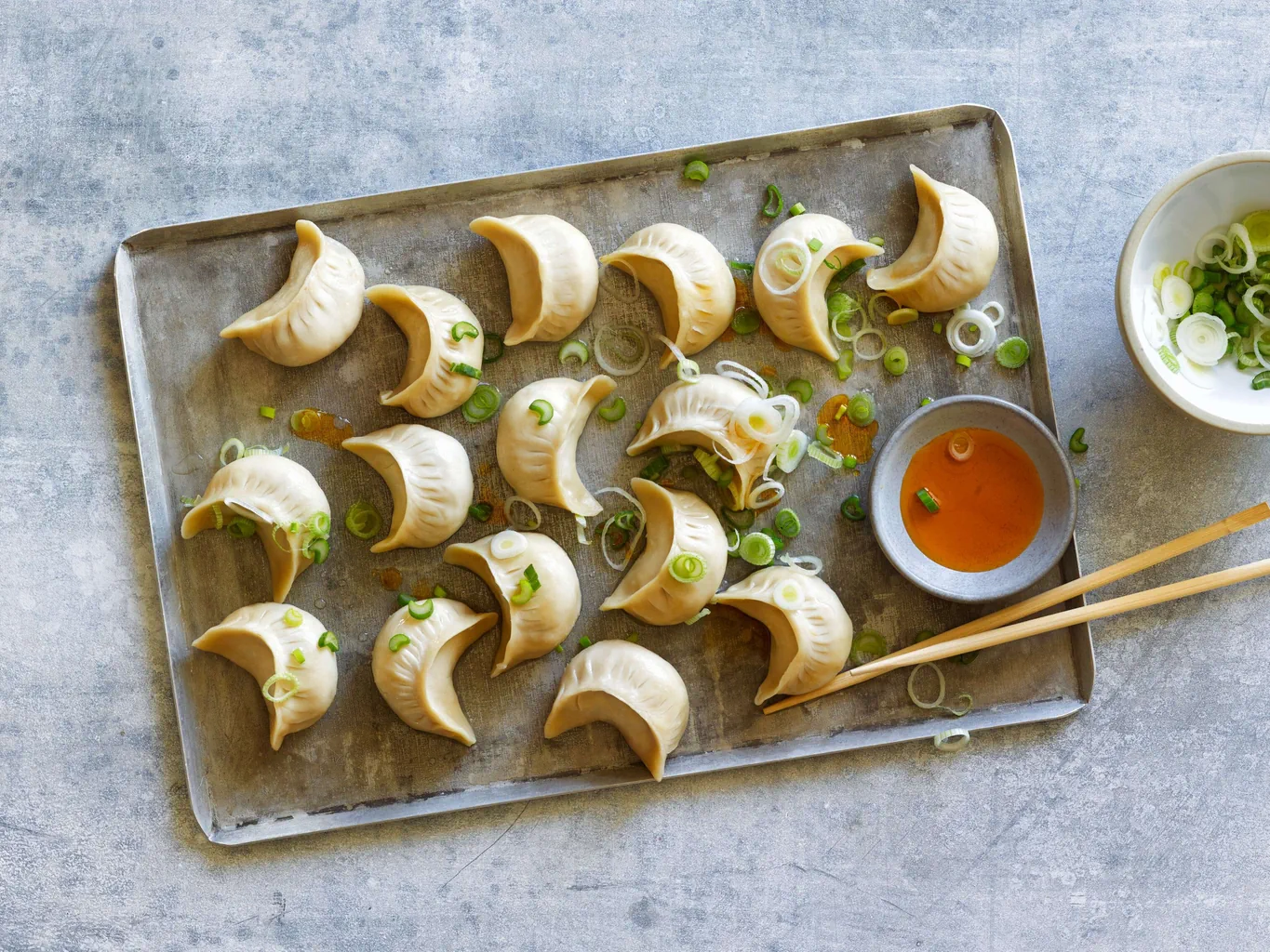 Momos mit Rindfleischfüllung
