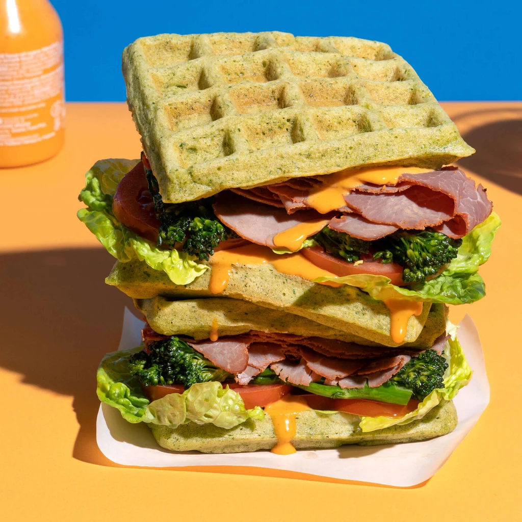 Waffel-Sandwiches