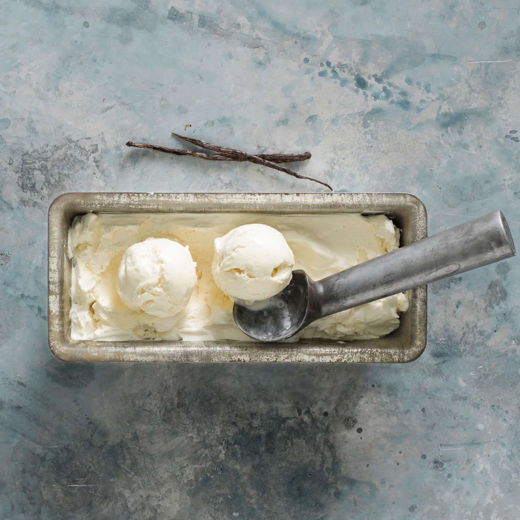 Glace à la vanille