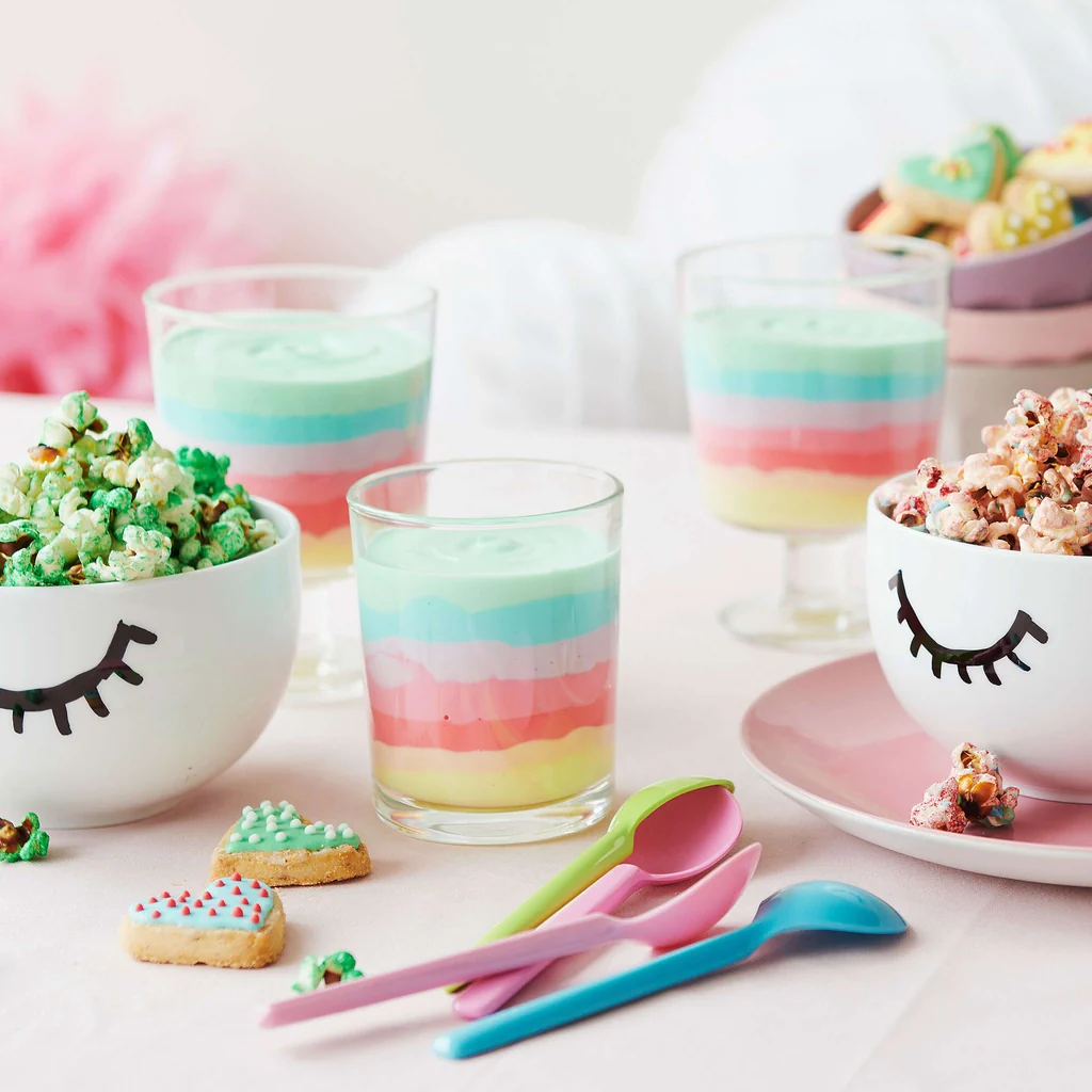 Regenbogen-Creme