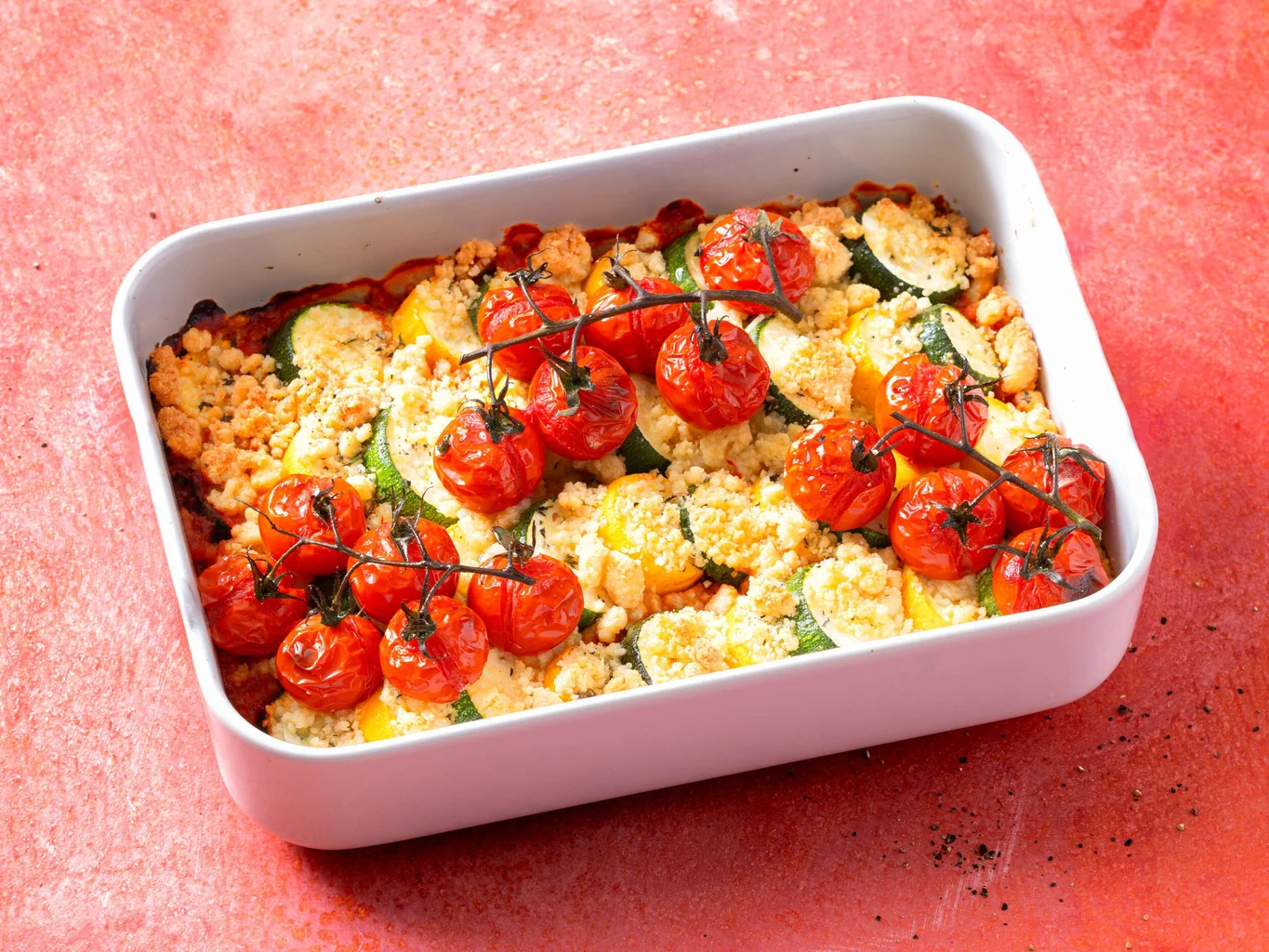Crumble de courgettes