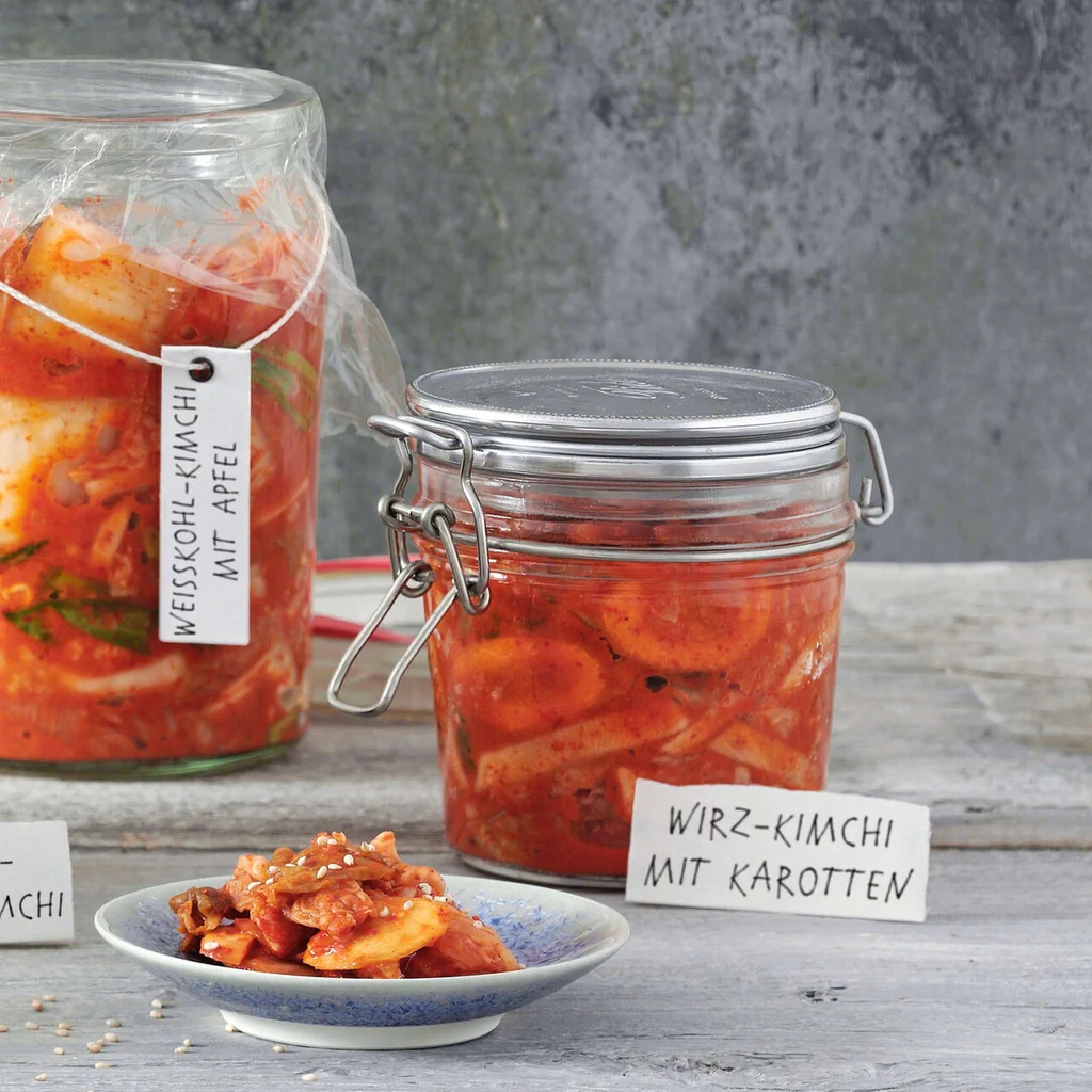 Wirz-Kimchi mit Karotten
