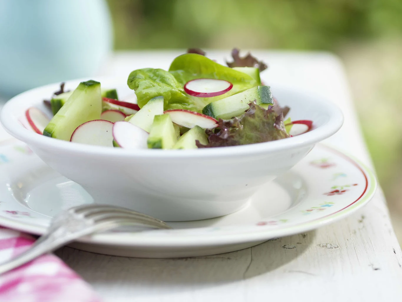 Gurken-Radieschen-Salat