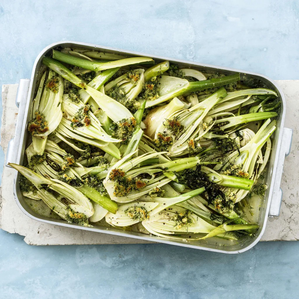 Gratinierter Fenchel