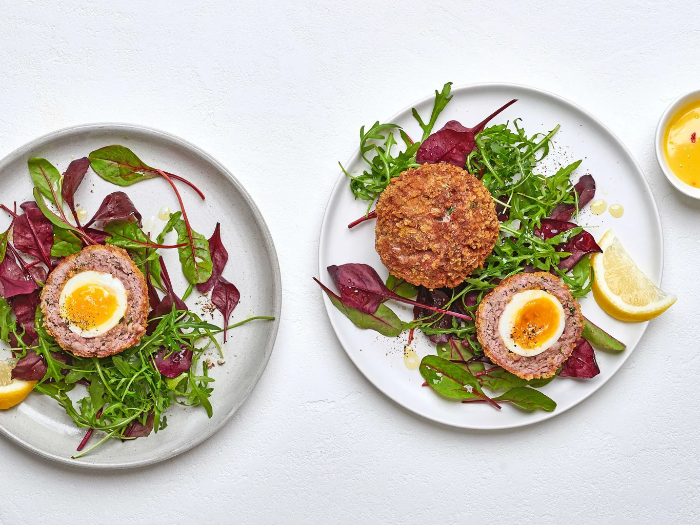 Scotch Eggs mit Chili-Mayonnaise