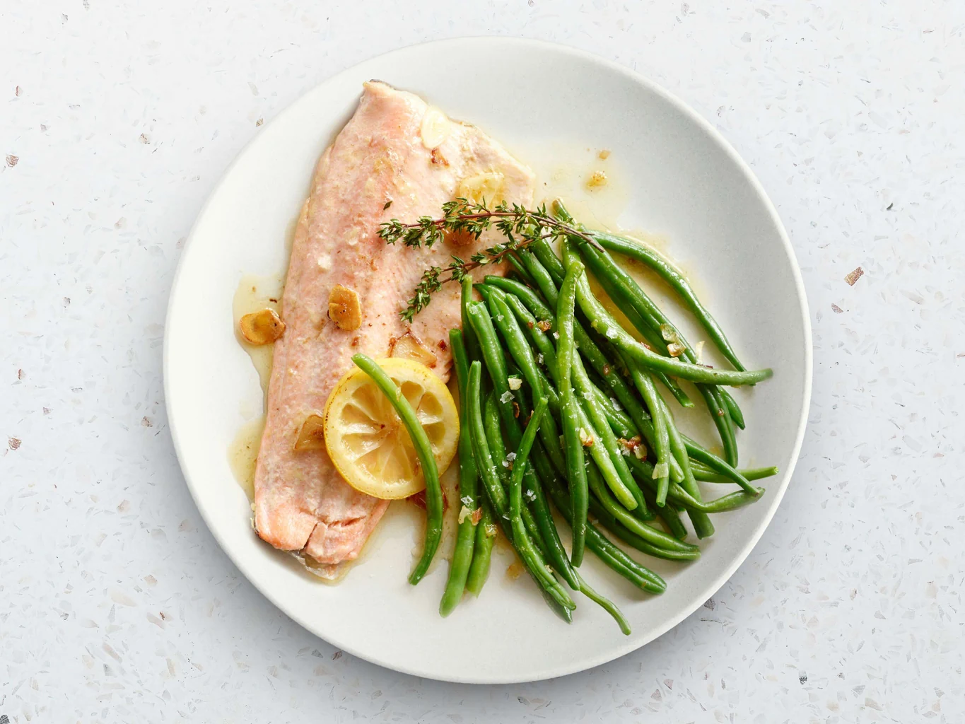 Forellenfilets in Zitronenbutter 