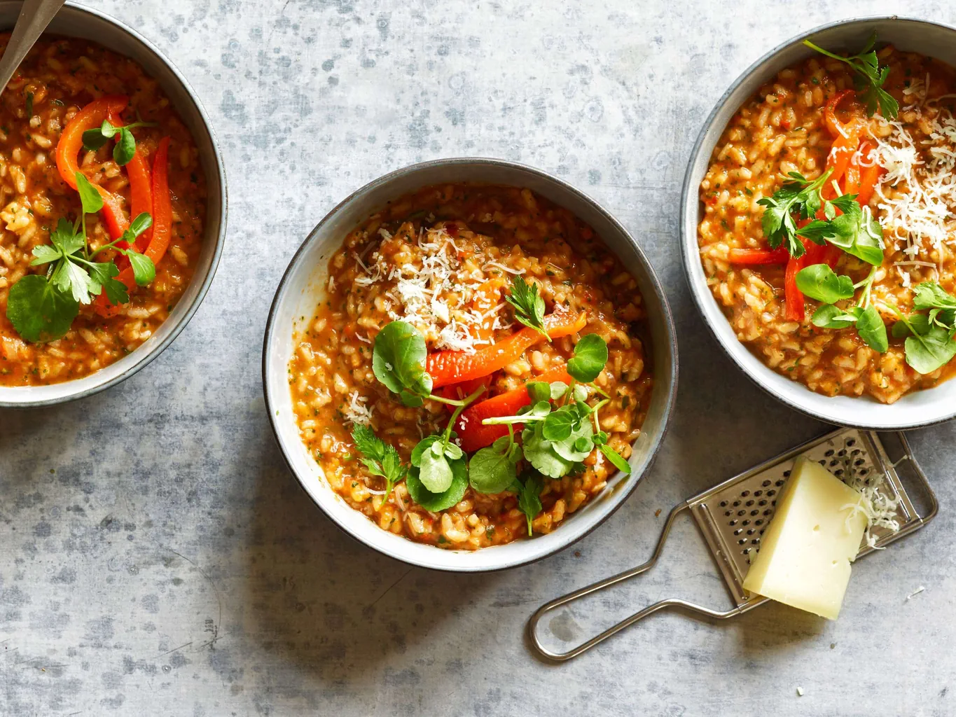 Risotto aux poivrons