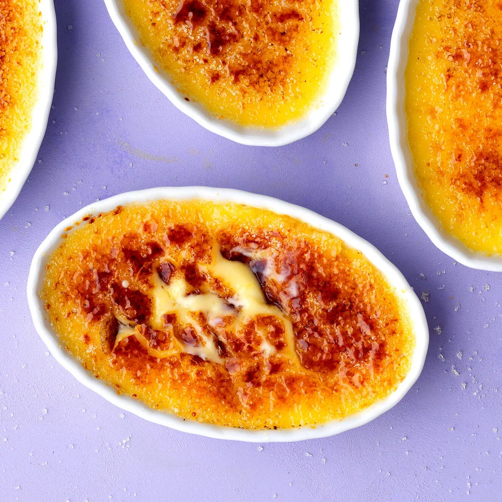 Spargel-Crème-brûlée