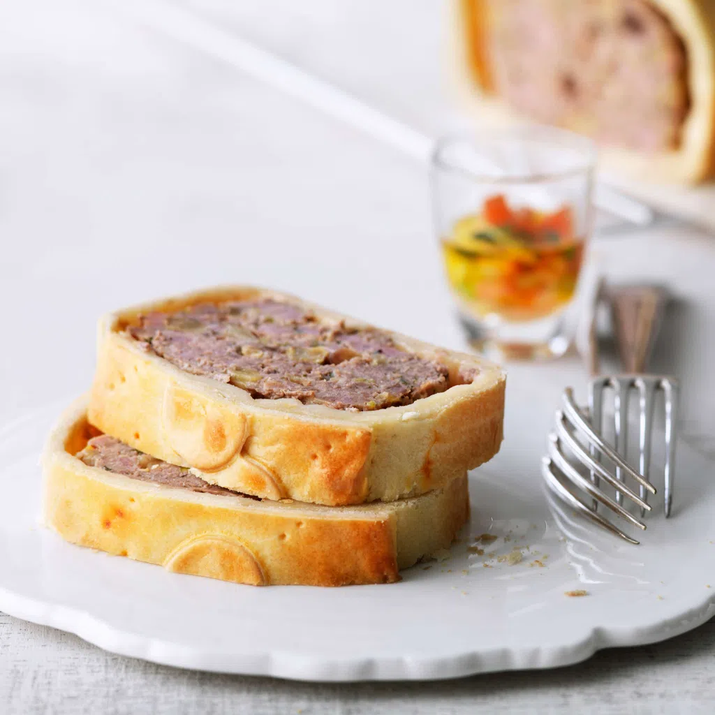 Kalte Hackfleisch-Pastete