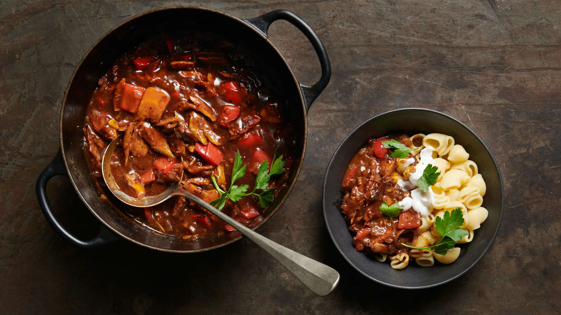 Veganes Gulasch