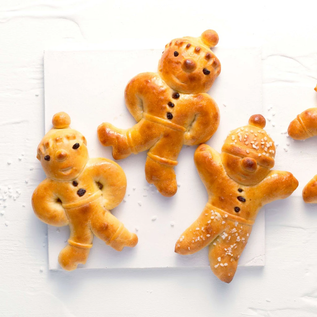 Bonhomme en pâte végan