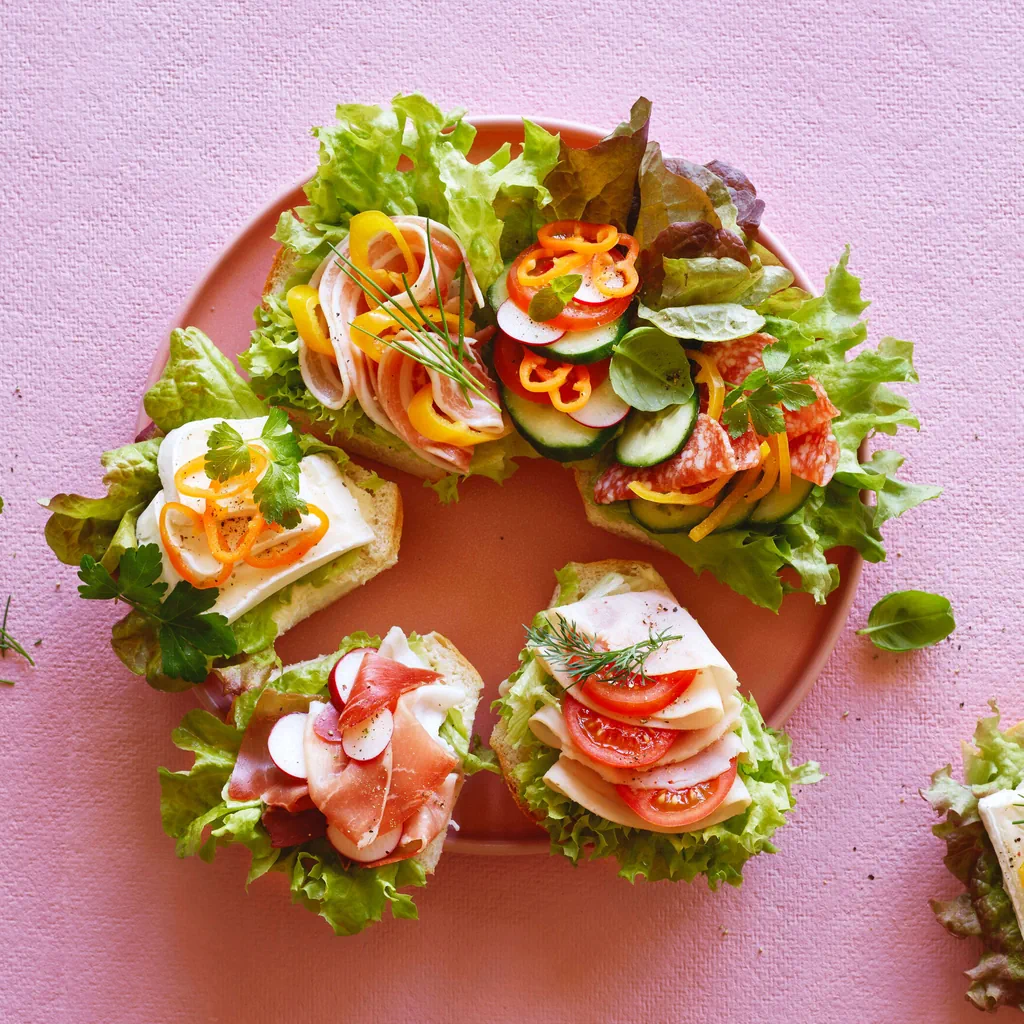 Offener Sandwichkranz