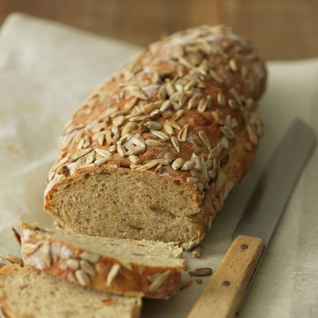 Kartoffelbrot mit Kernen