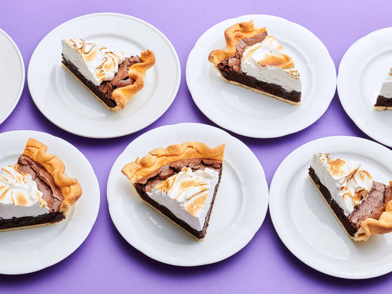 Schokoladen-Baiser-Tarte