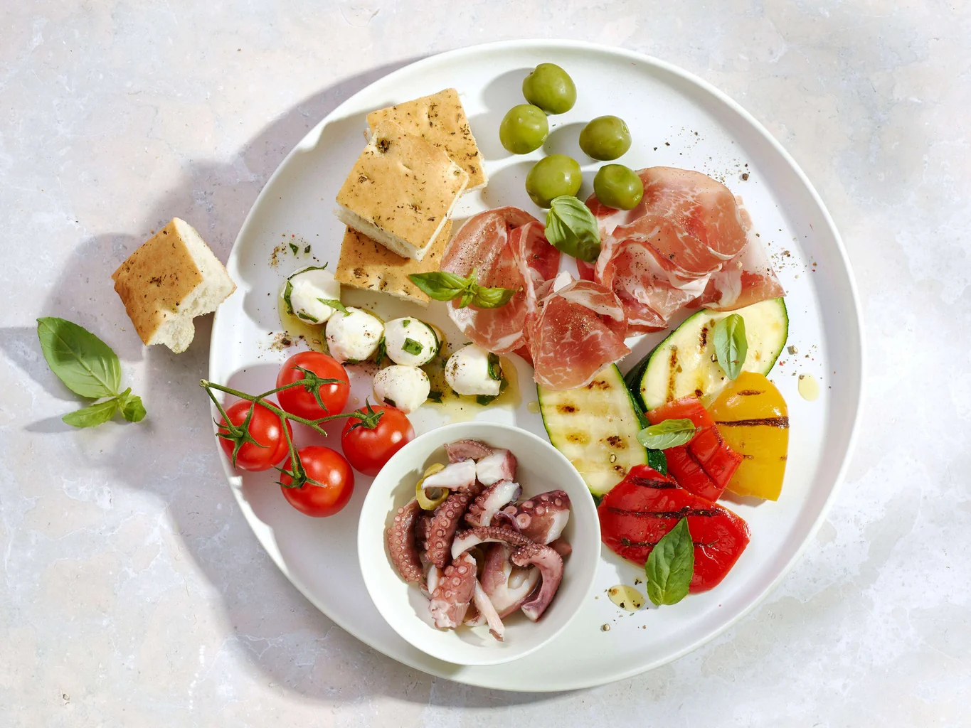 Piatto di antipasti