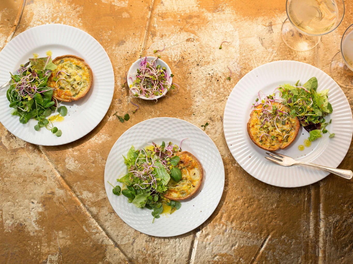 Sprossen-Tartelettes