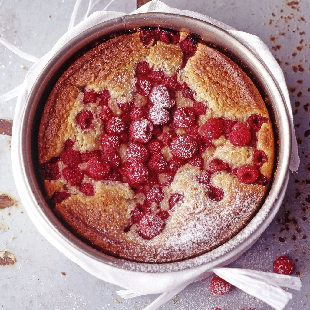 Torta di mandorle e bacche