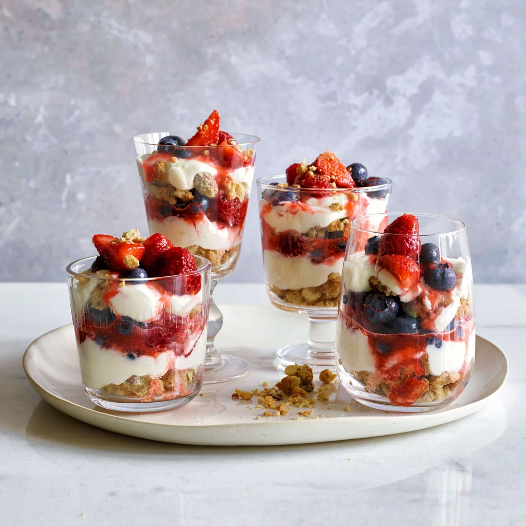 Tiramisù alle bacche e ai cantuccini
