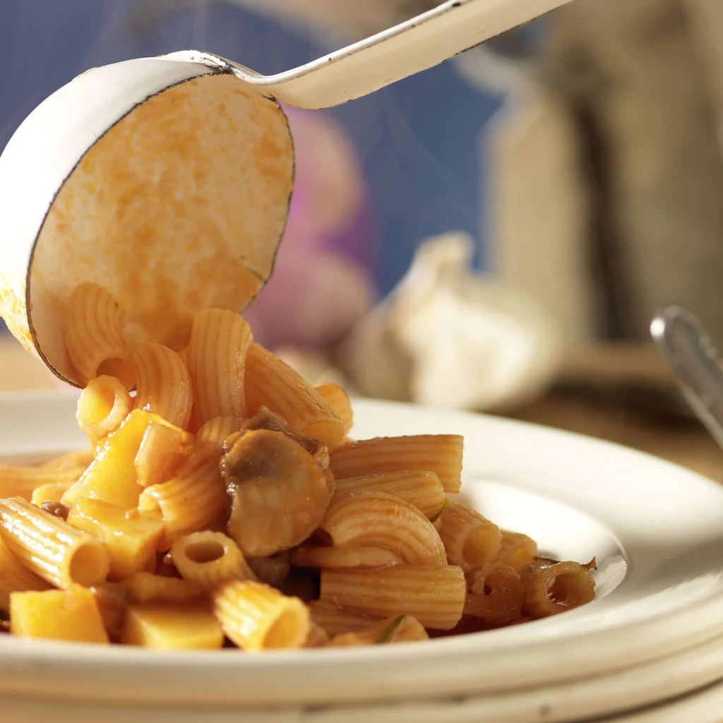 Pasta mit Kartoffeln