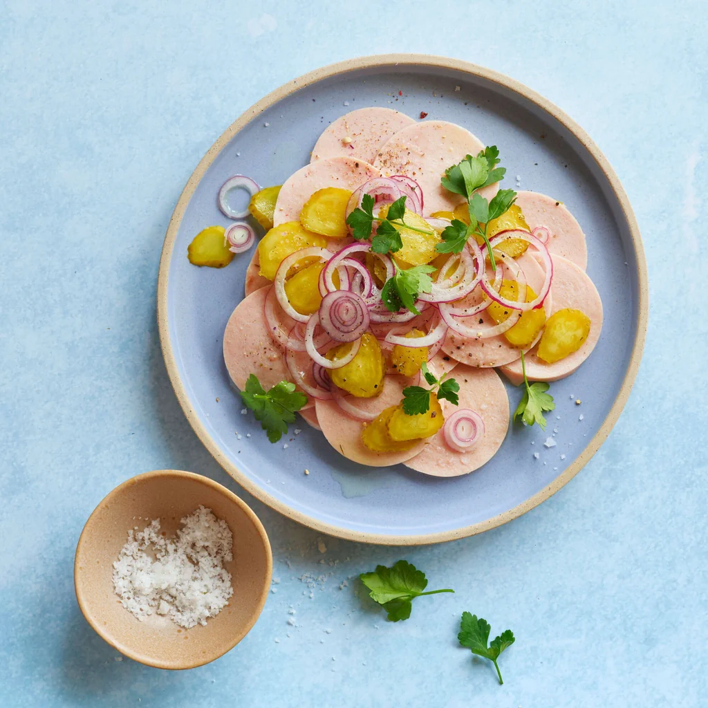 Salade de saucisse express avec concombre
