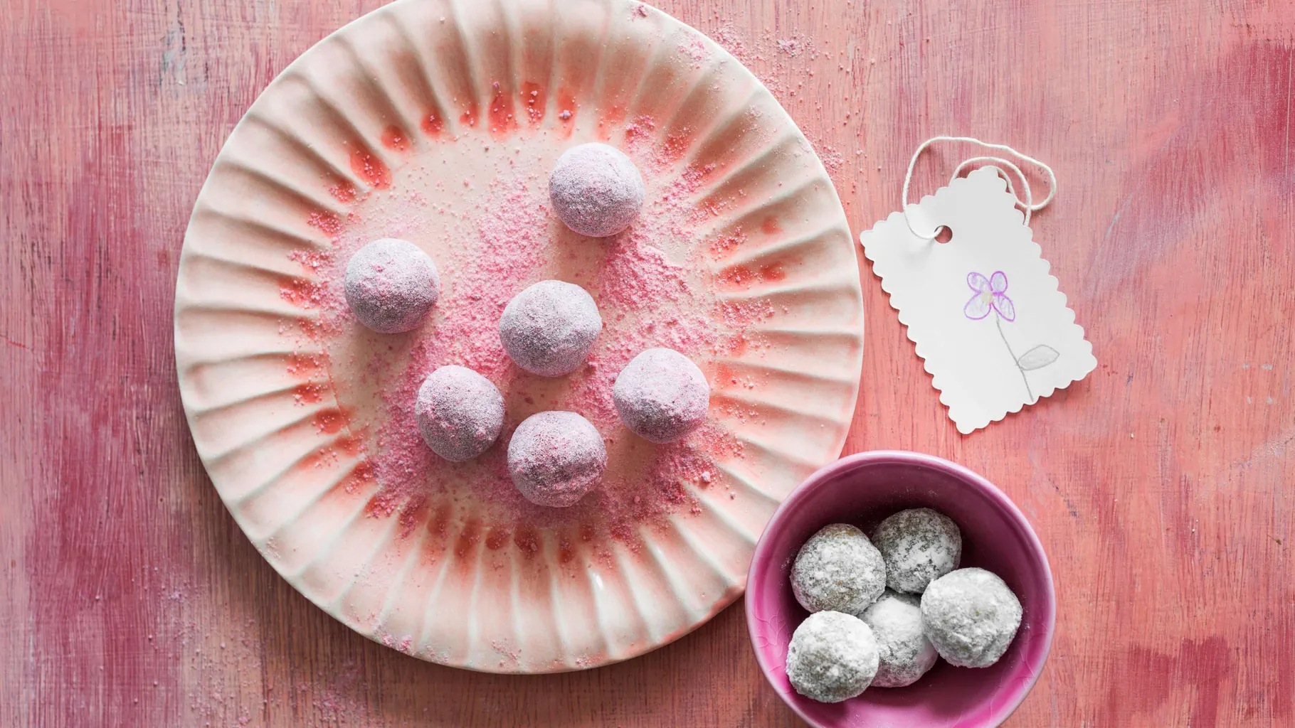 11. Mit dir läufts Rund: Cranberry- und Kokos-Pralinen