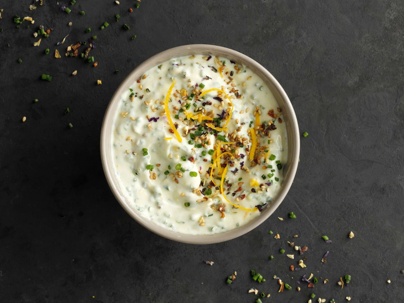 Mayonnaise à l'orange et au sésame