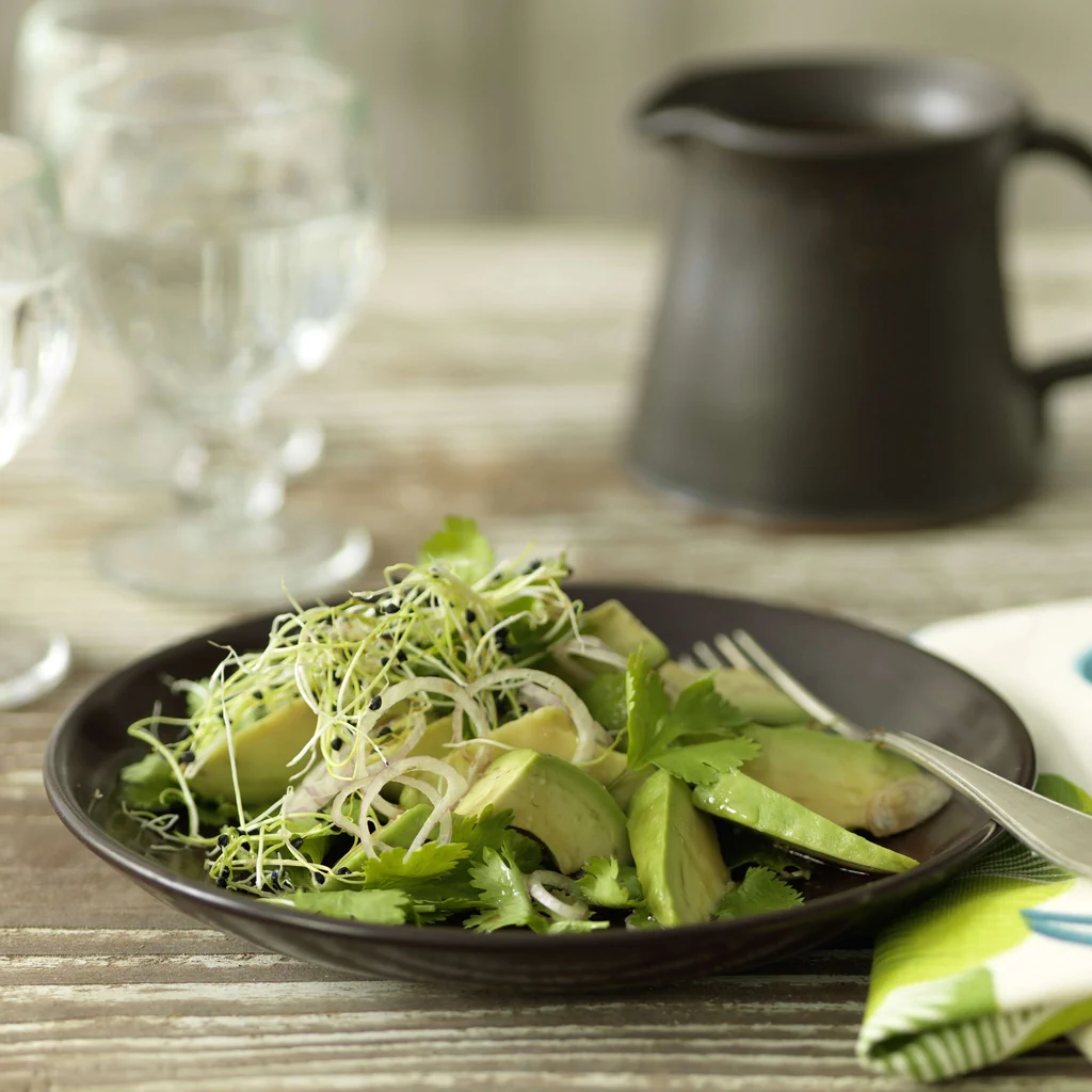 Insalata d’avocado al coriandolo