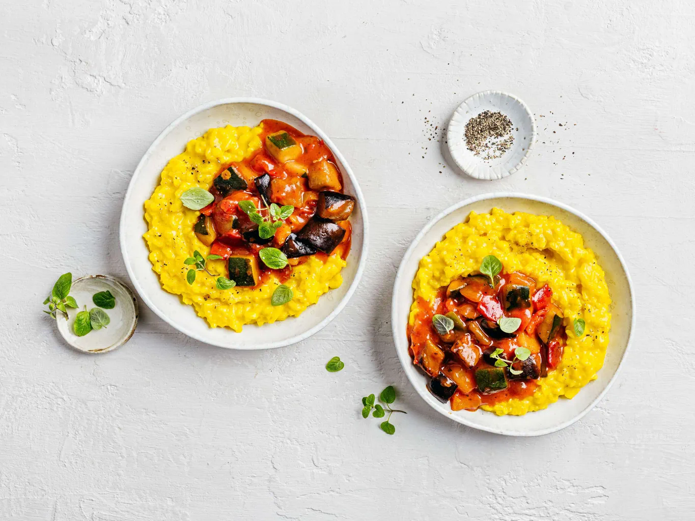 Risotto avec ratatouille