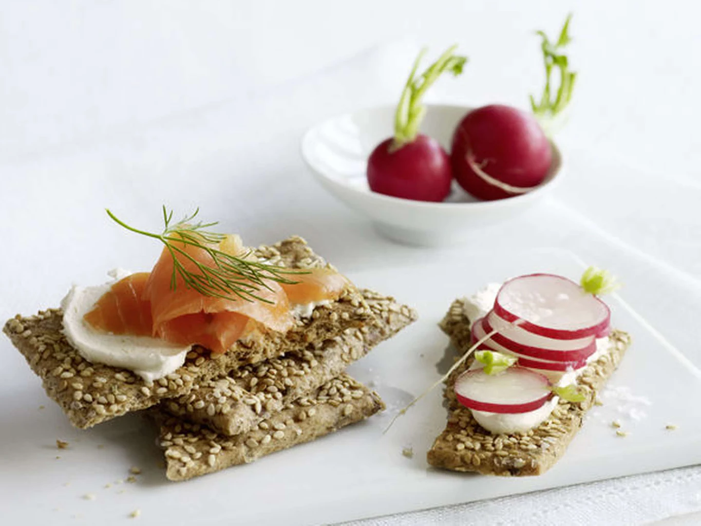 Knäckebrot-Häppchen