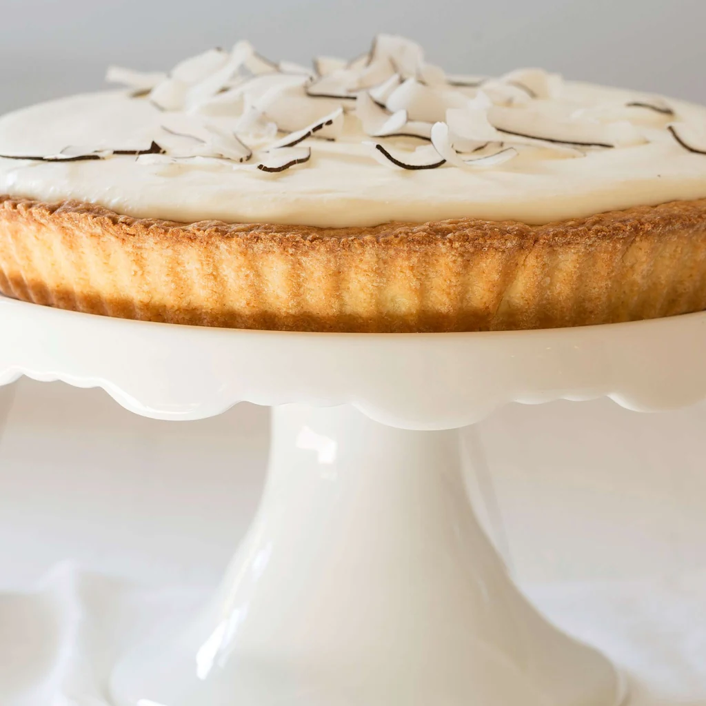 Torta alla crema di cocco