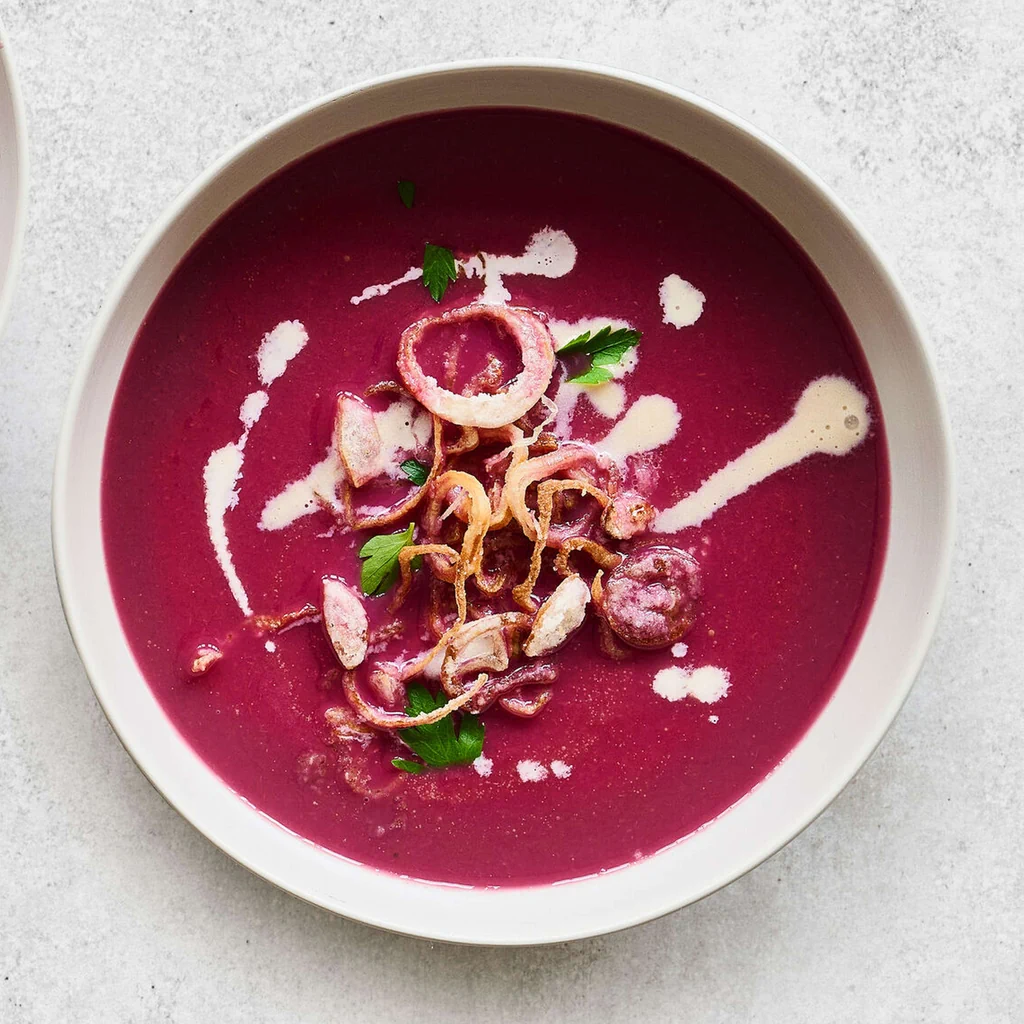 Soupe au chou rouge