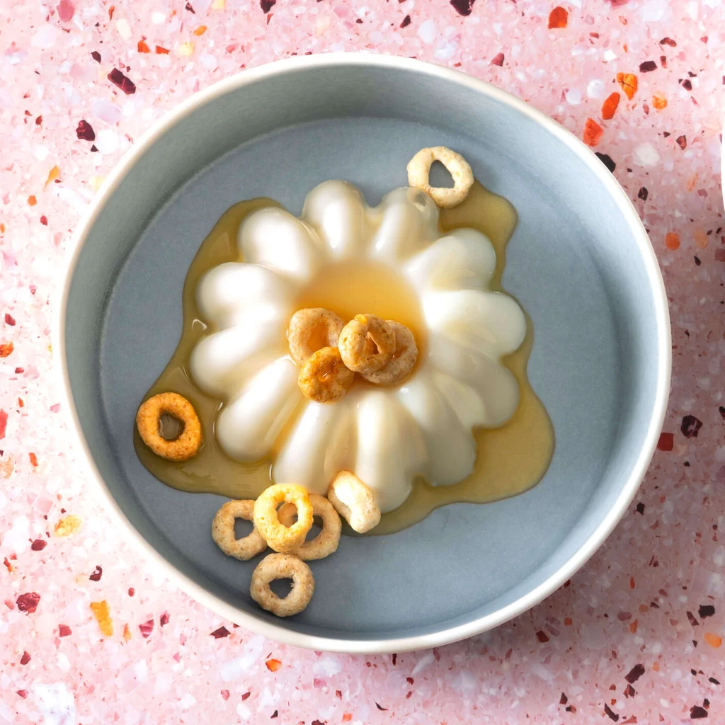 Pudding au lait et au miel