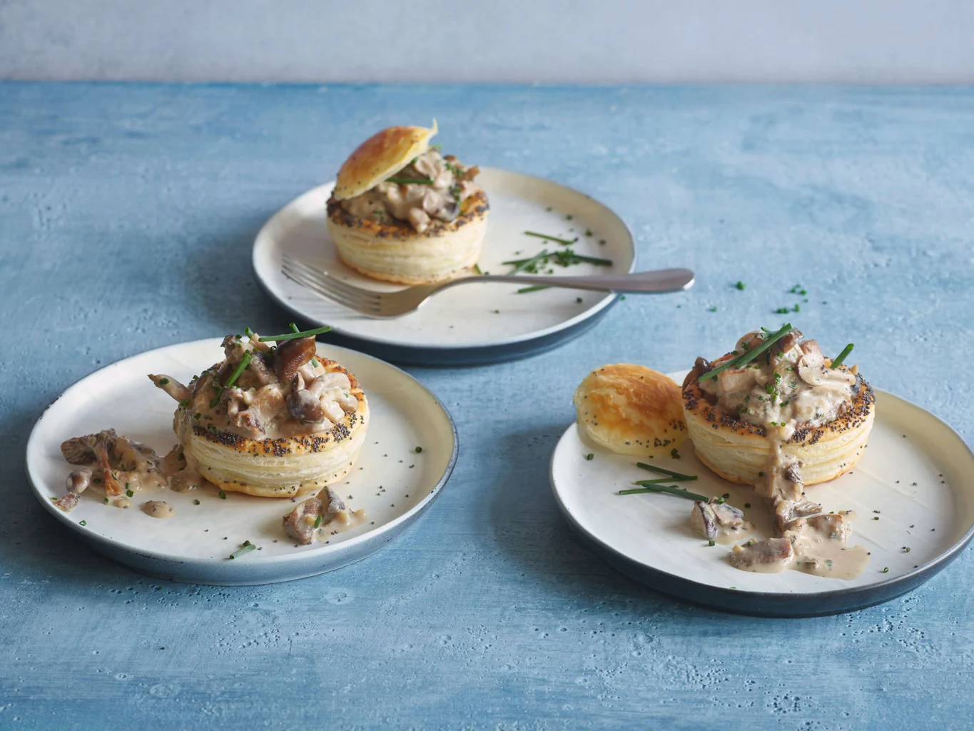 Vol-au-vent ai funghi