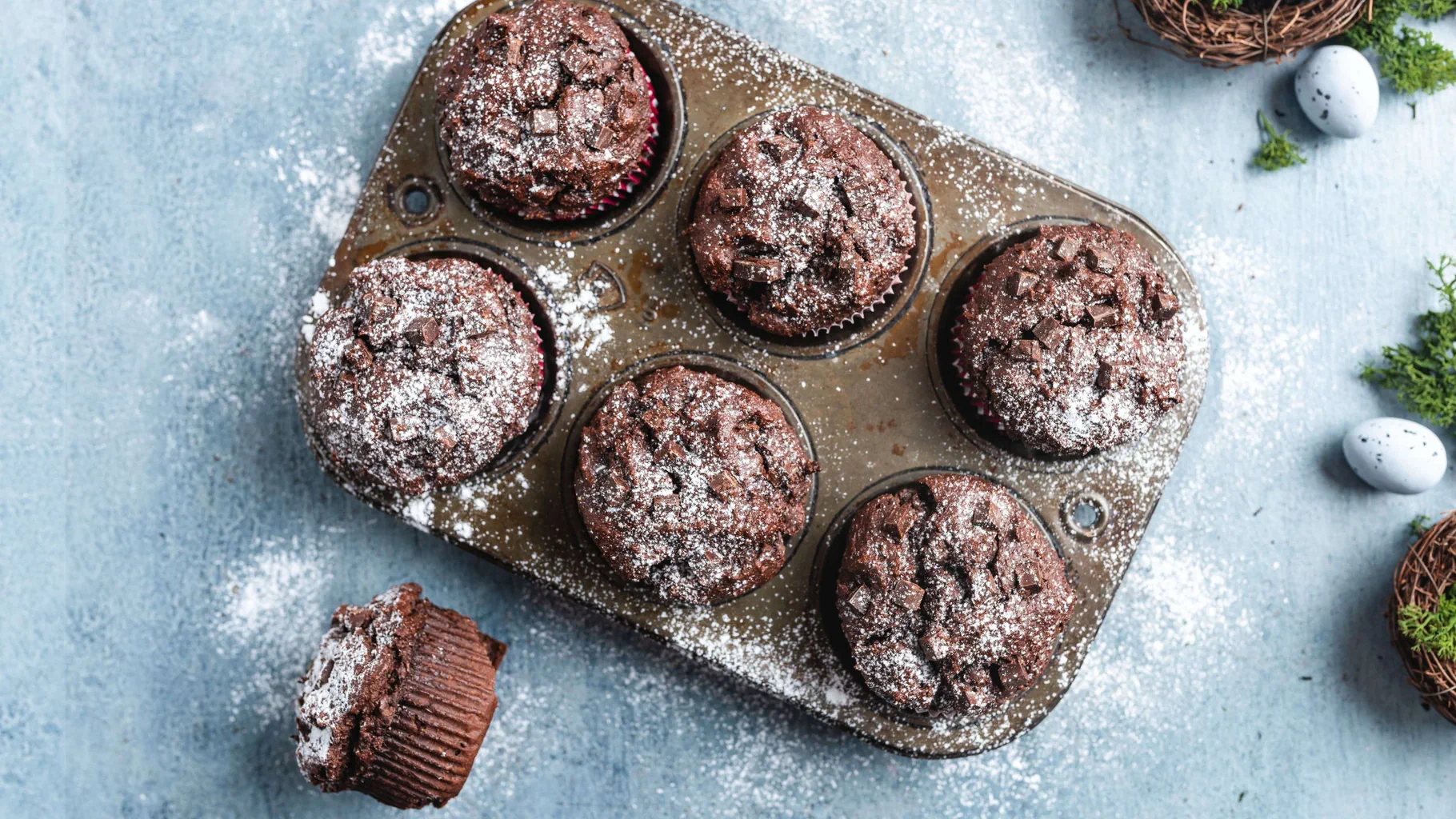 Quinoa-Schokoladen-Muffins