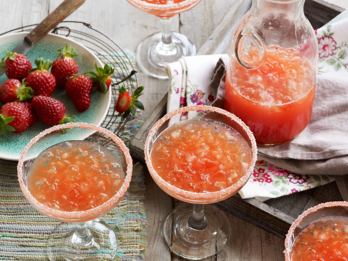 Margarita alle fragole