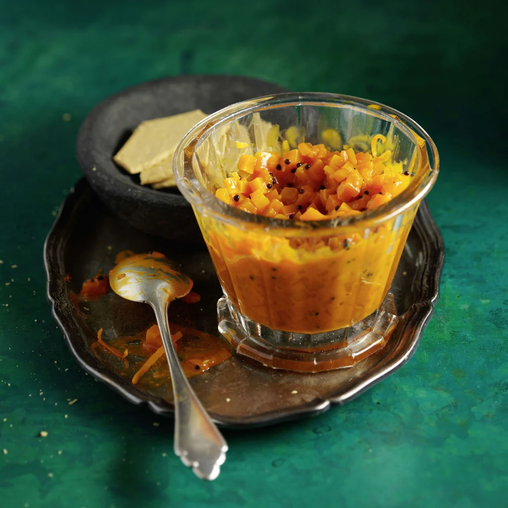 Karotten-Orangen-Chutney