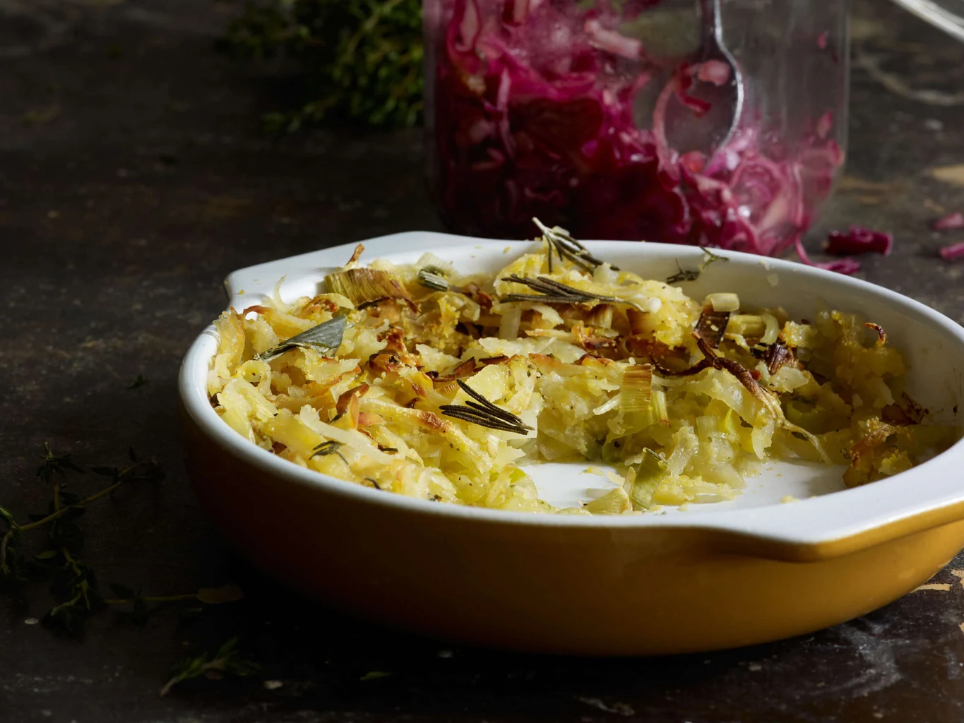 Plain in Pigna mit Kabissalat