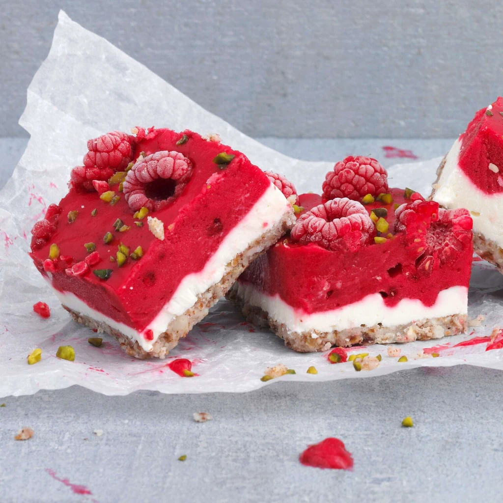 Himbeersorbet-Bites