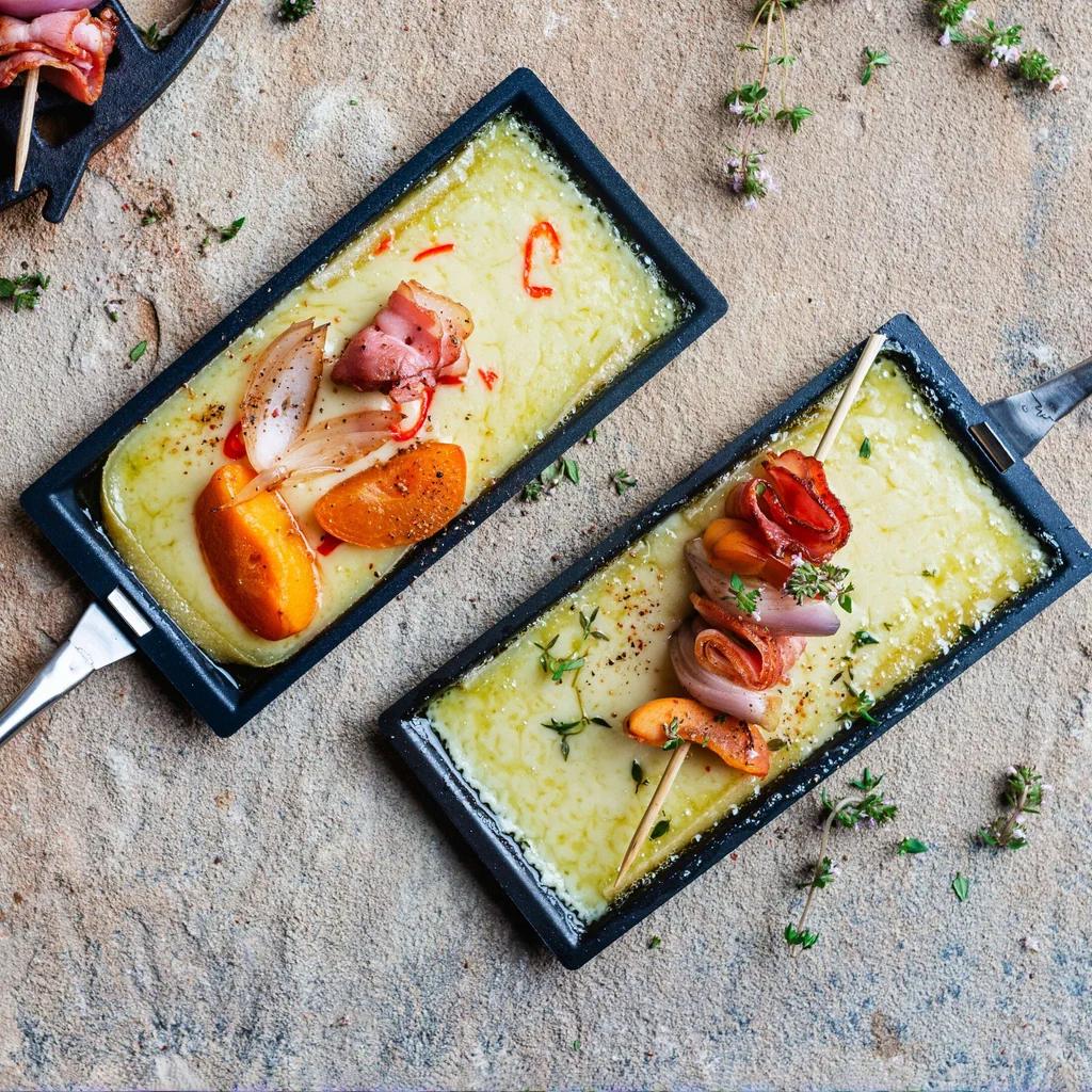 Raclette estiva sulla brace